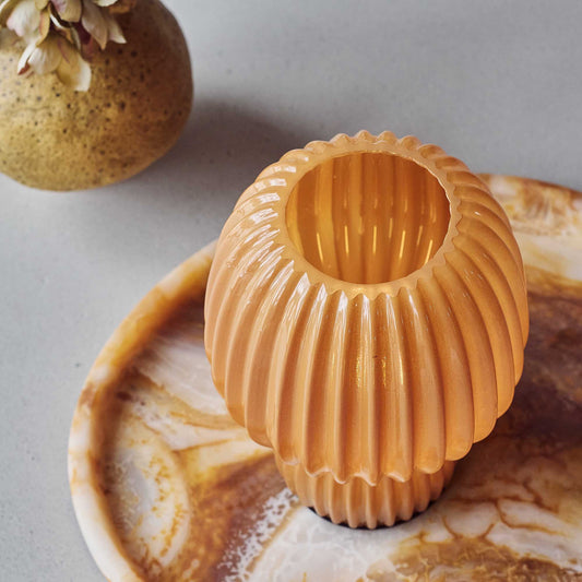 FINLEY PORTABLE TABLE LAMP, ORANGE