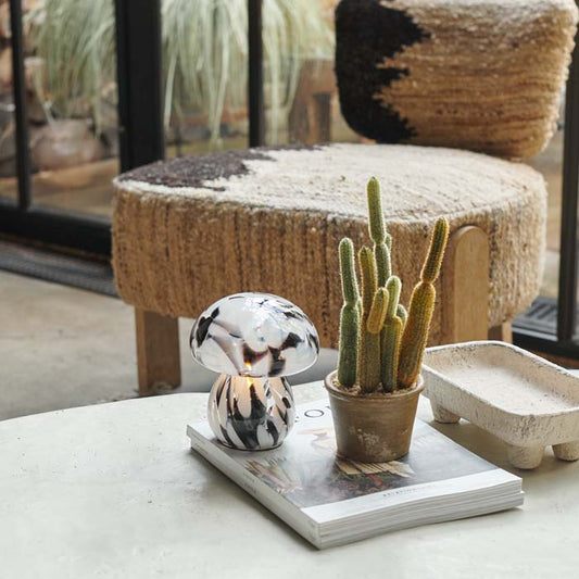 MUSHROOM CORDLESS LED LAMP - NOIR