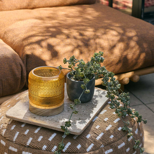 MARIELLE PORTABLE LAMP, AMBER