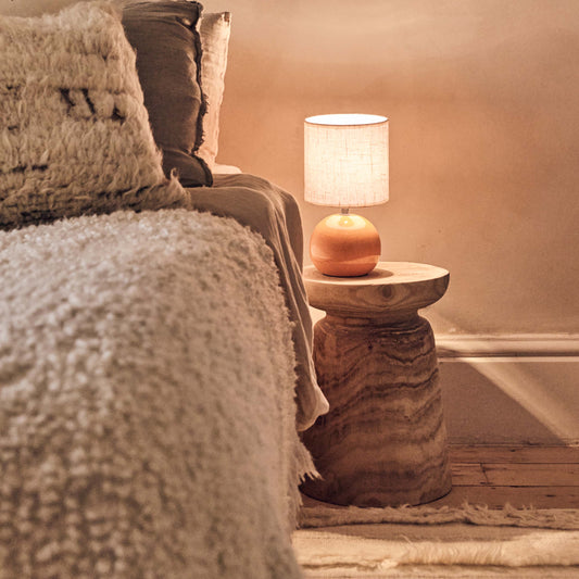 BLAIR TABLE LAMP, ORANGE
