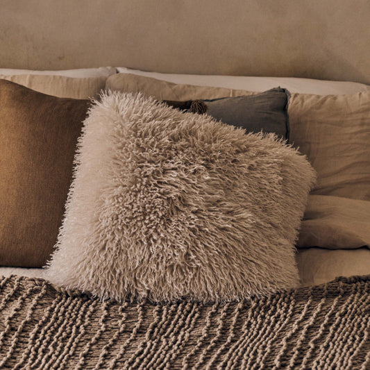 NEWARK FAUX FUR CUSHION