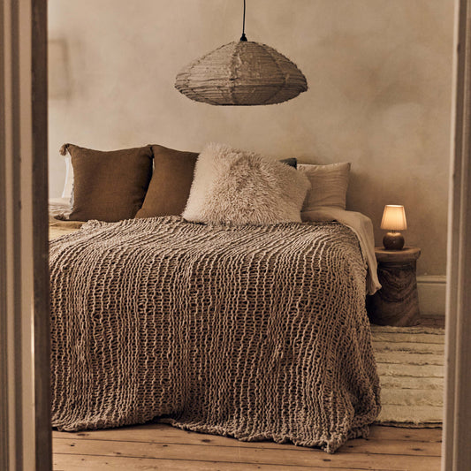 NEWARK FAUX FUR CUSHION