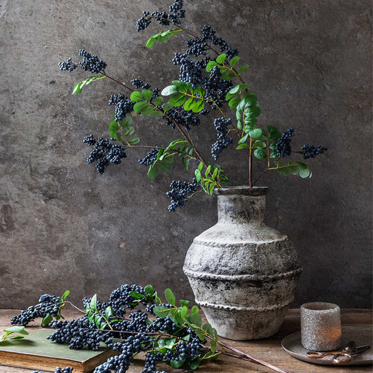 ARTIFICIAL BILBERRY BRANCH - *Pre-order* Shipping End August