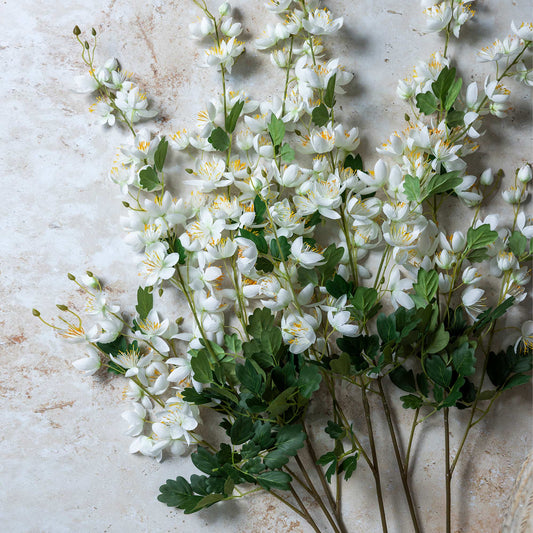 ARTIFICIAL CAMPANULA,  CREAM