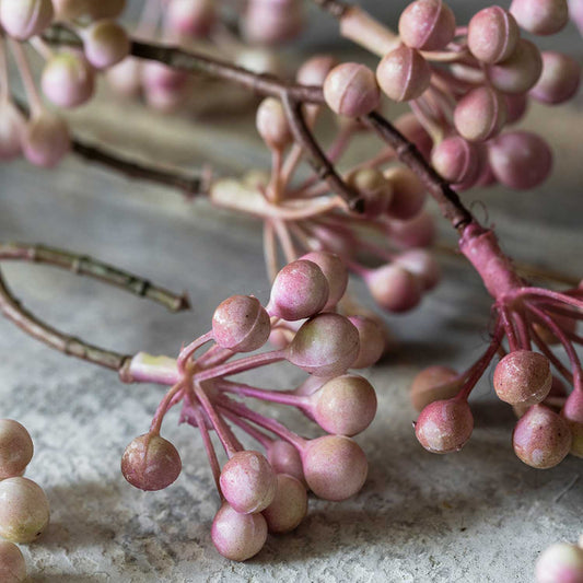 ARTIFICIAL WOODLAND BEAUTY BERRY - *Pre-order* Shipping End August