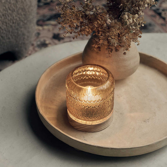 MARIELLE PORTABLE LAMP, AMBER
